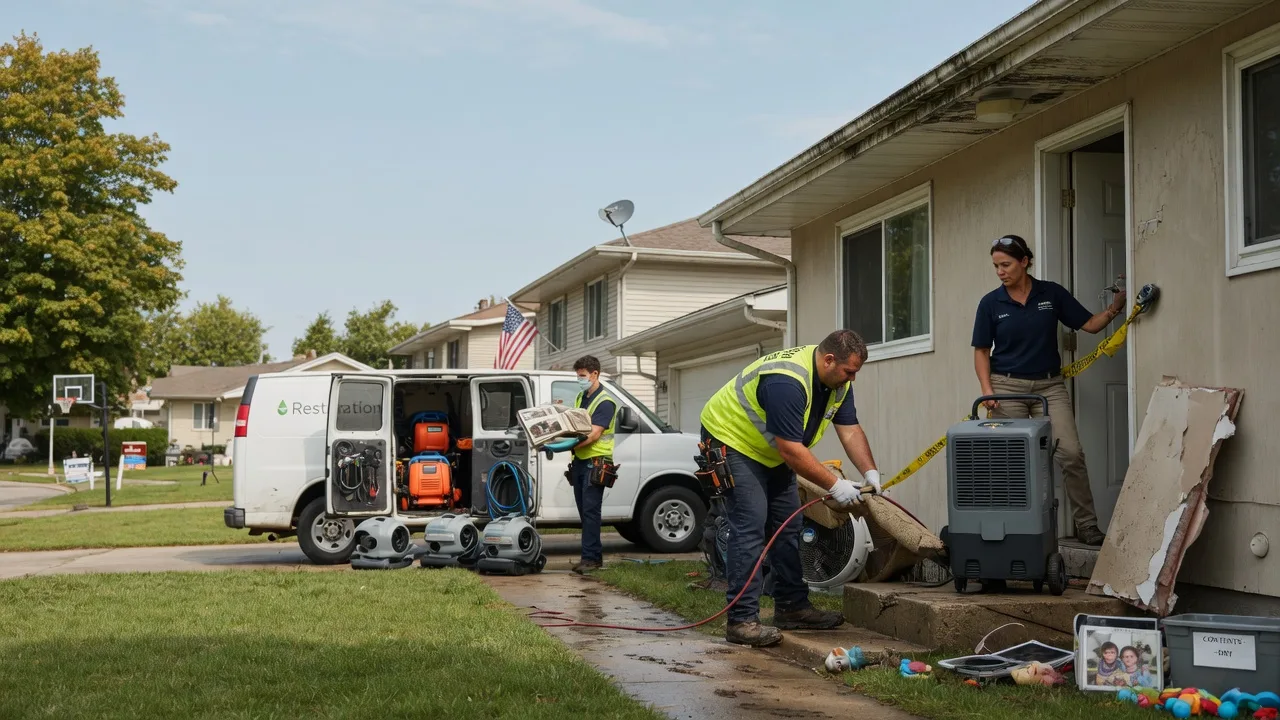 Water Damage Restoration in Belleville, PA near me